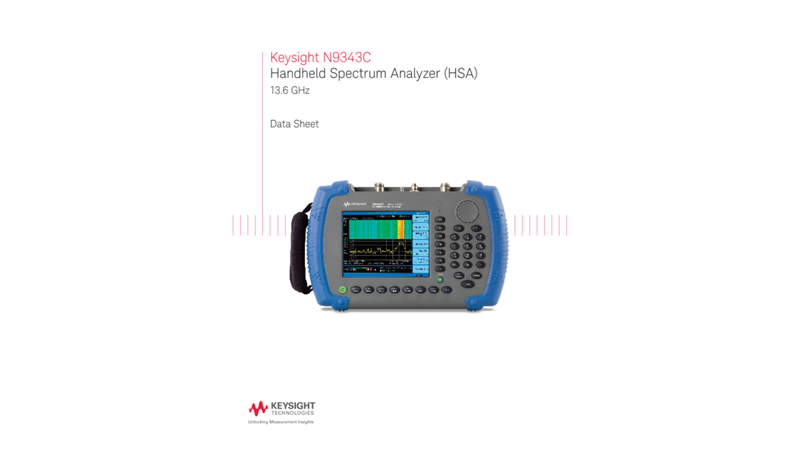 FieldFox and HSA Handheld Spectrum Analyzers | Keysight